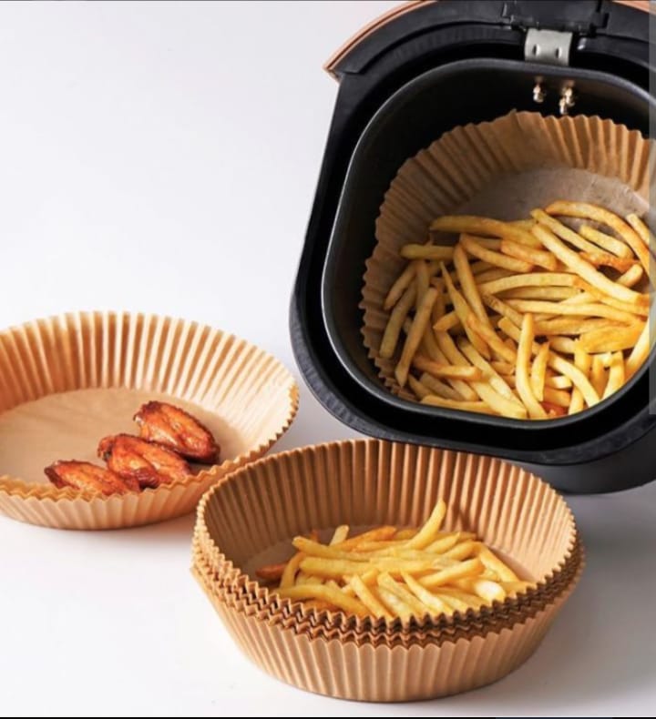 Air Fryer Liners – Non-Stick Disposable Baking & Cooking Paper Sheets