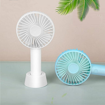 Mini Handheld Fan Portable Rechargeable Battery Operated Fan